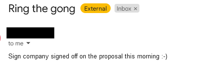 Danny screenshot testimonial